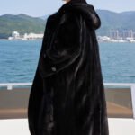women's full skin imported mink fur coat – vintage winter collection