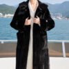 women's full skin imported mink fur coat – vintage winter collection