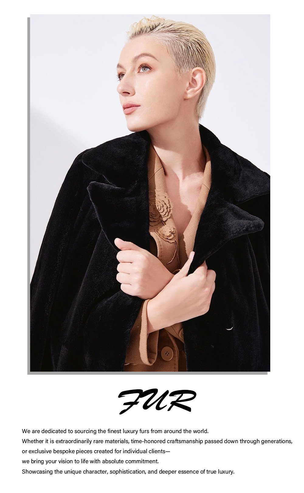 2025 new winter imported mink fur coat