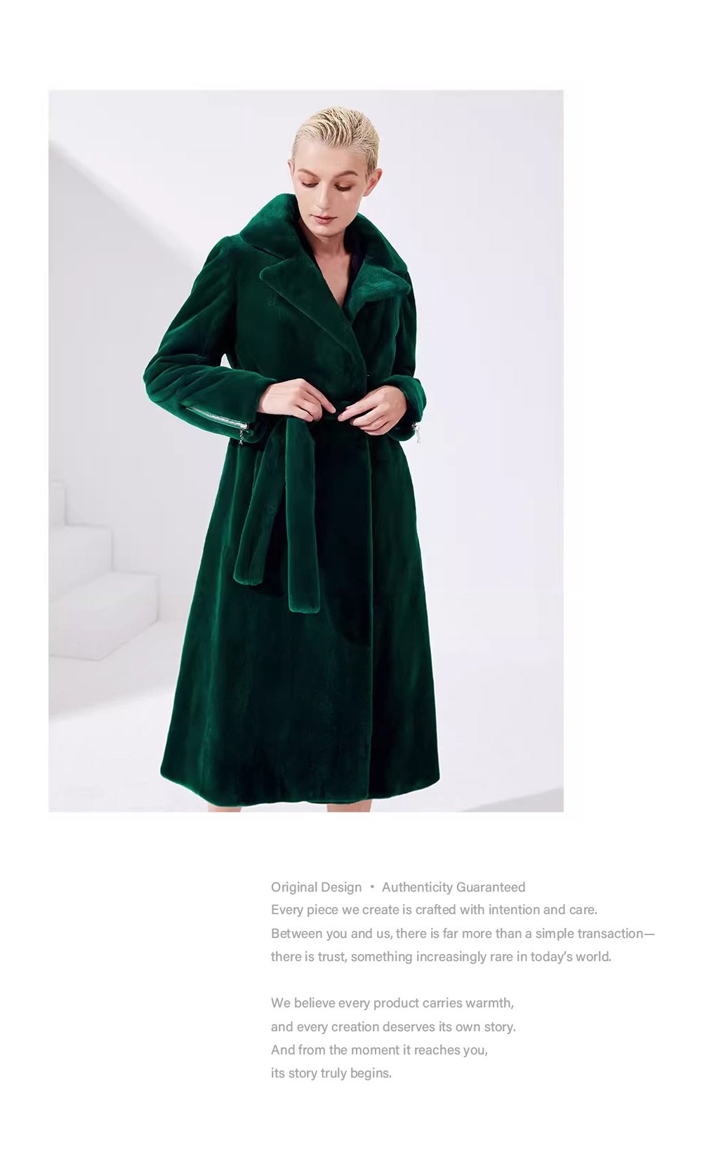 2025 new winter imported mink fur coat