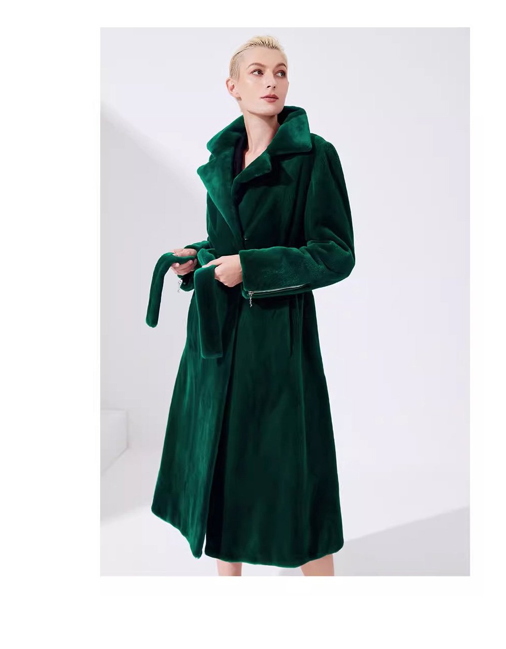 2025 new winter imported mink fur coat