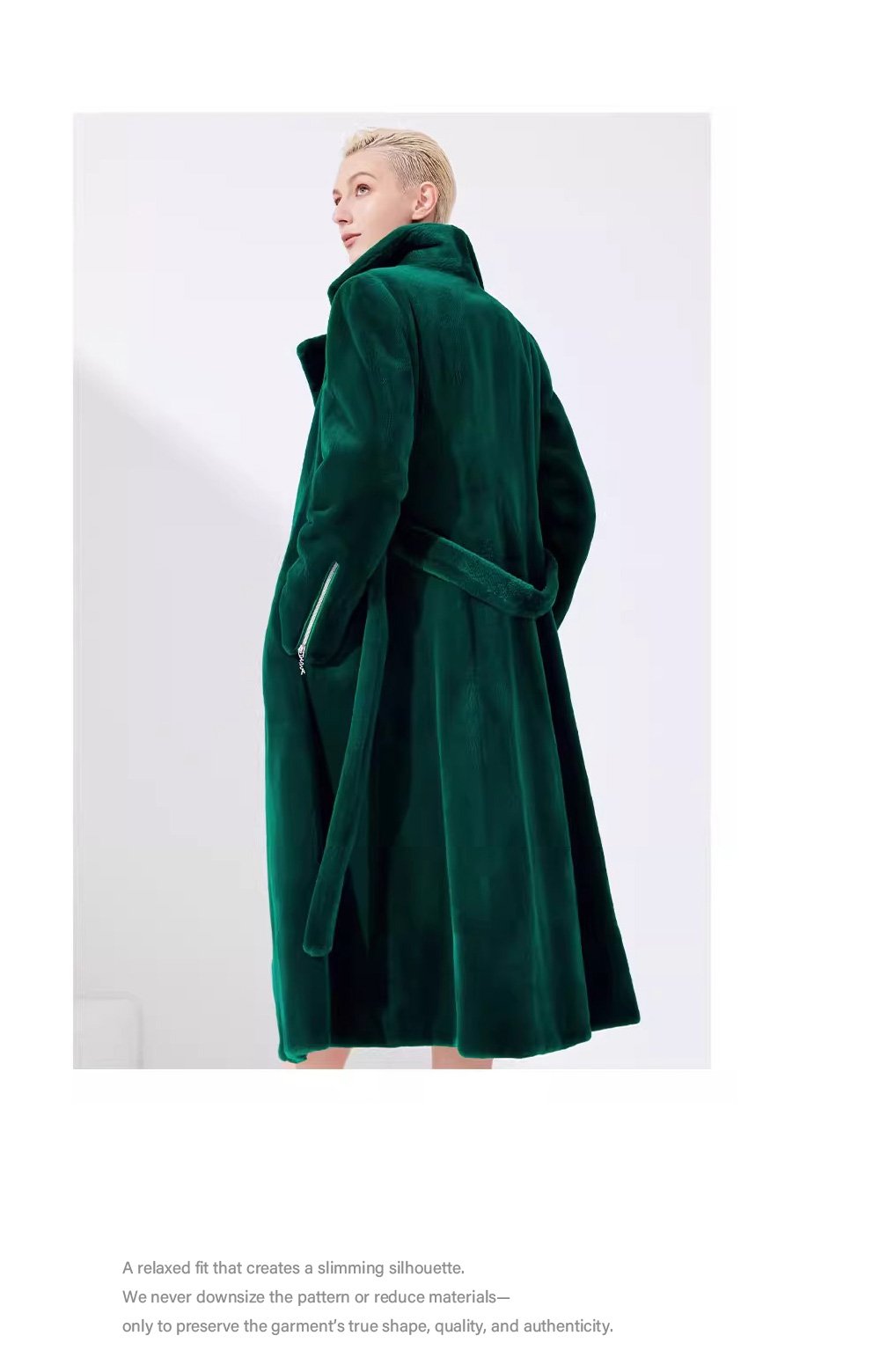 2025 new winter imported mink fur coat