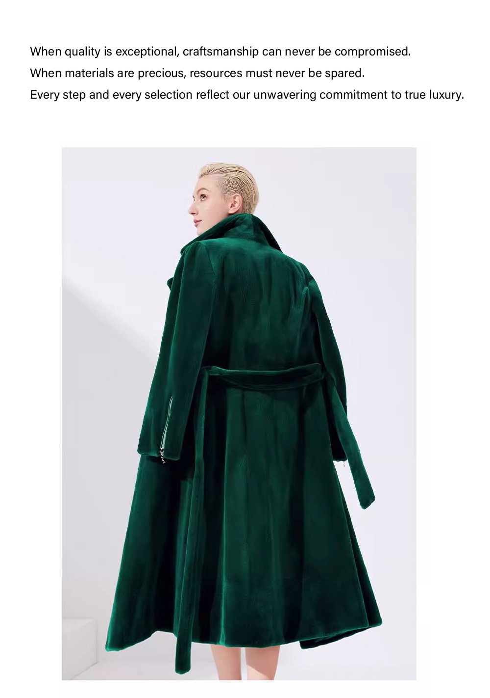 2025 new winter imported mink fur coat