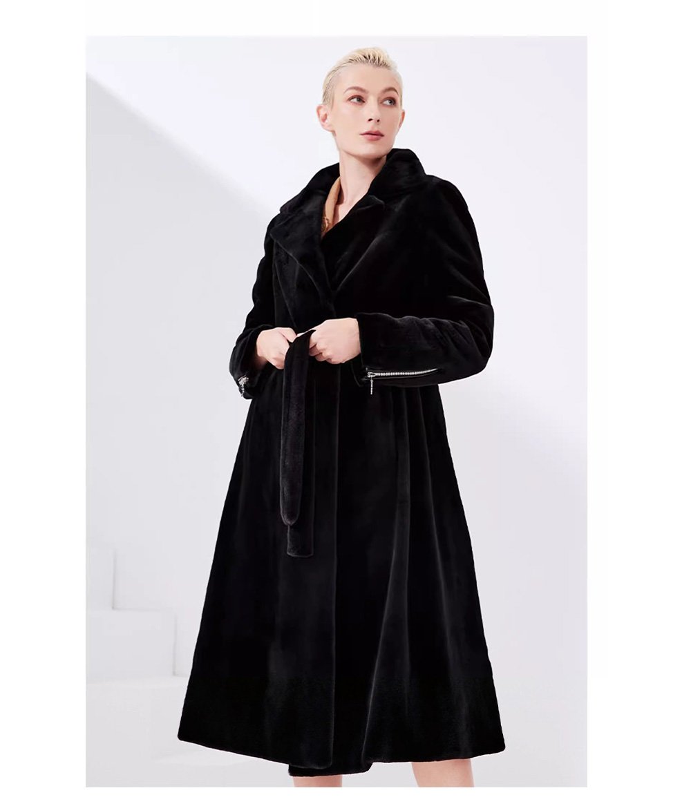 2025 new winter imported mink fur coat
