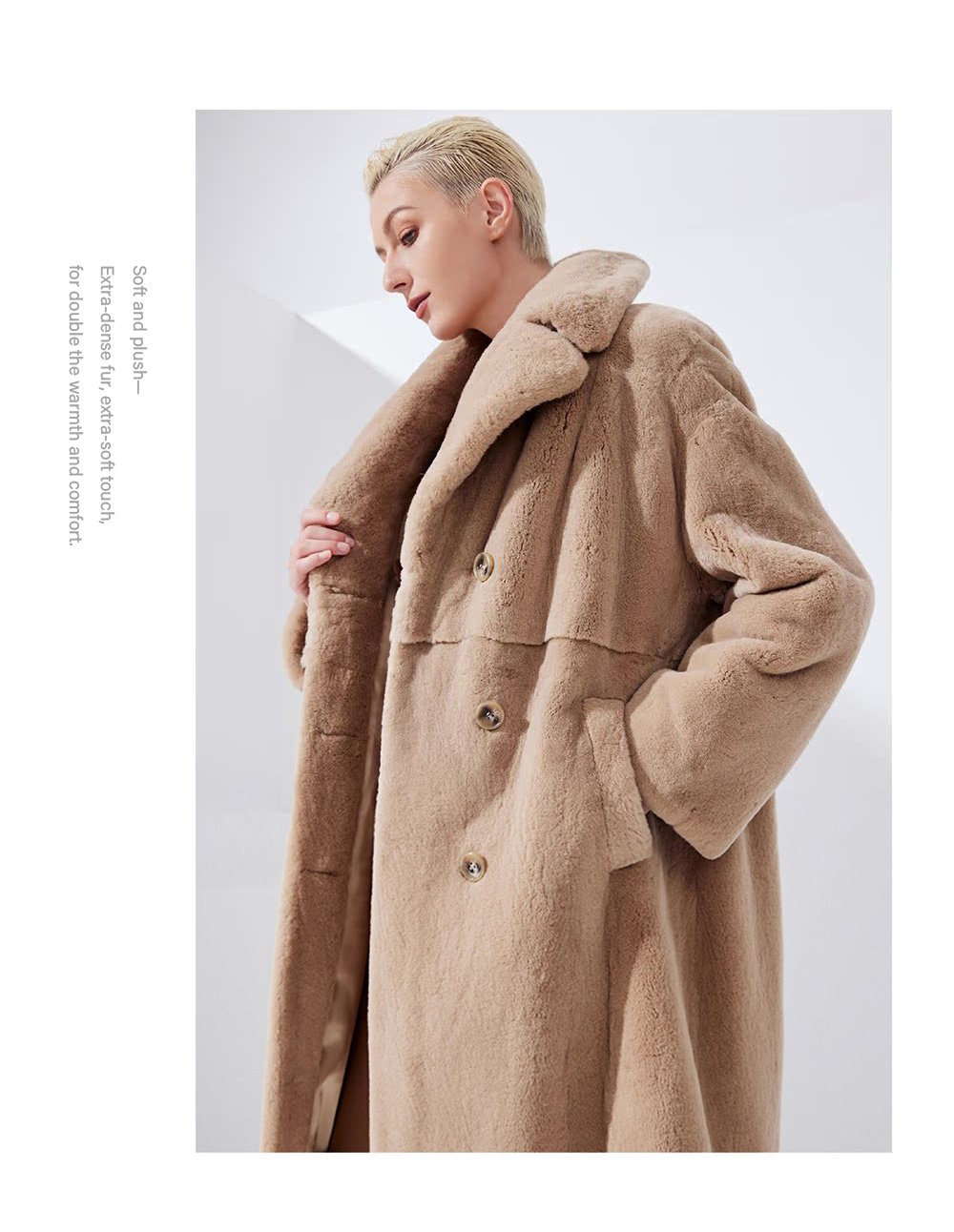 original mink fur coat for women · new winter 2025 · imported velvet full skin mink jacket