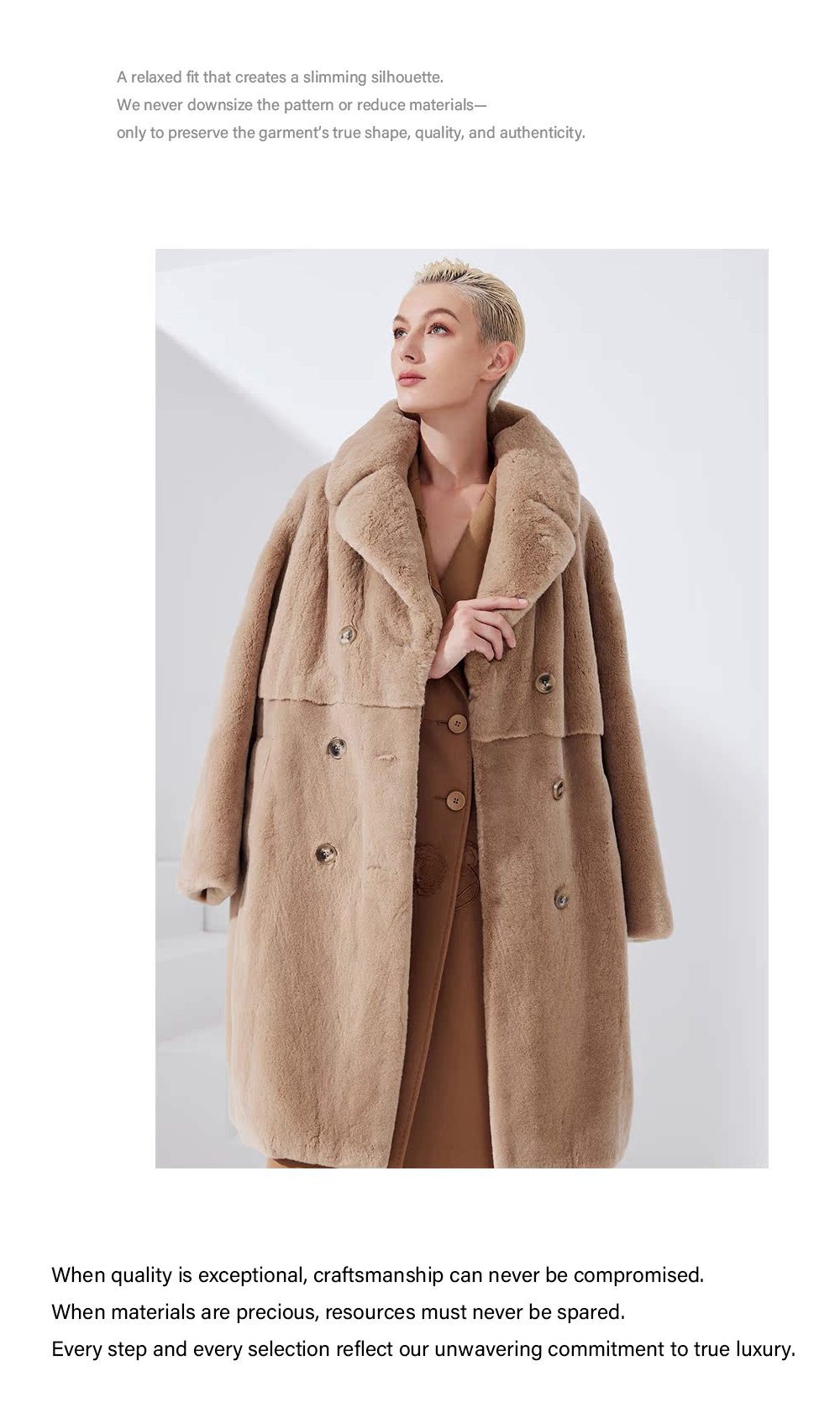 original mink fur coat for women · new winter 2025 · imported velvet full skin mink jacket