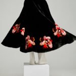 original new mink fur coat for women — imported american mink, over knee luxury winter long coat