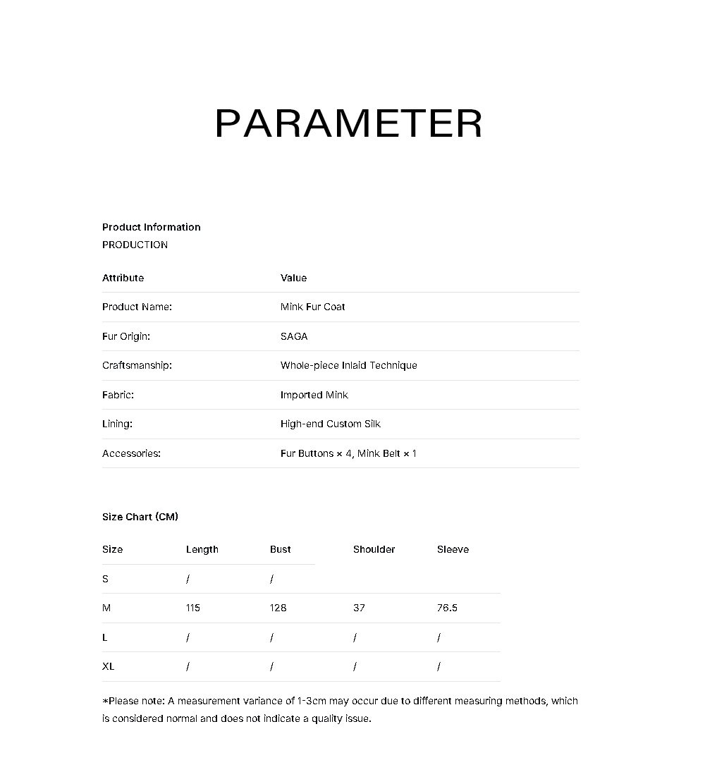 midnight gold pattern — new imported full pelt mink fur coat for women with stylish shawl design