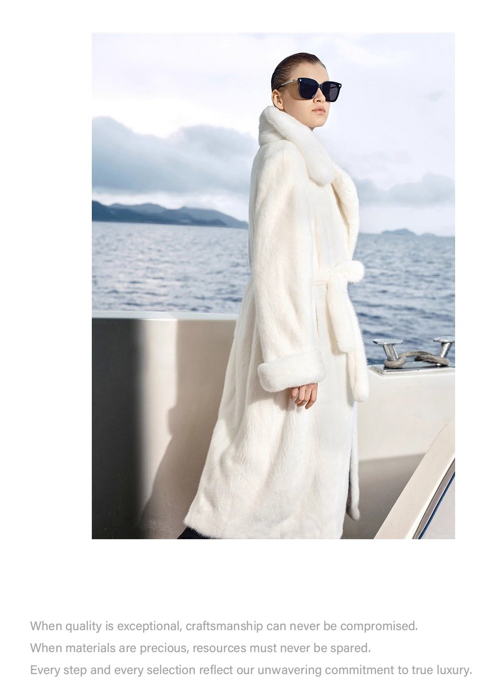 original design — new imported velvet mink fur coat for women · full pelt long luxury winter coat