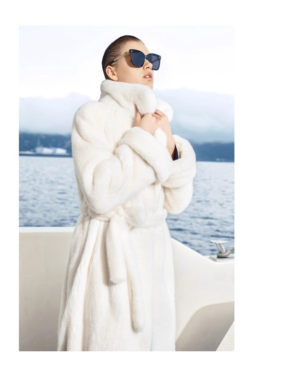 original design — new imported velvet mink fur coat for women · full pelt long luxury winter coat