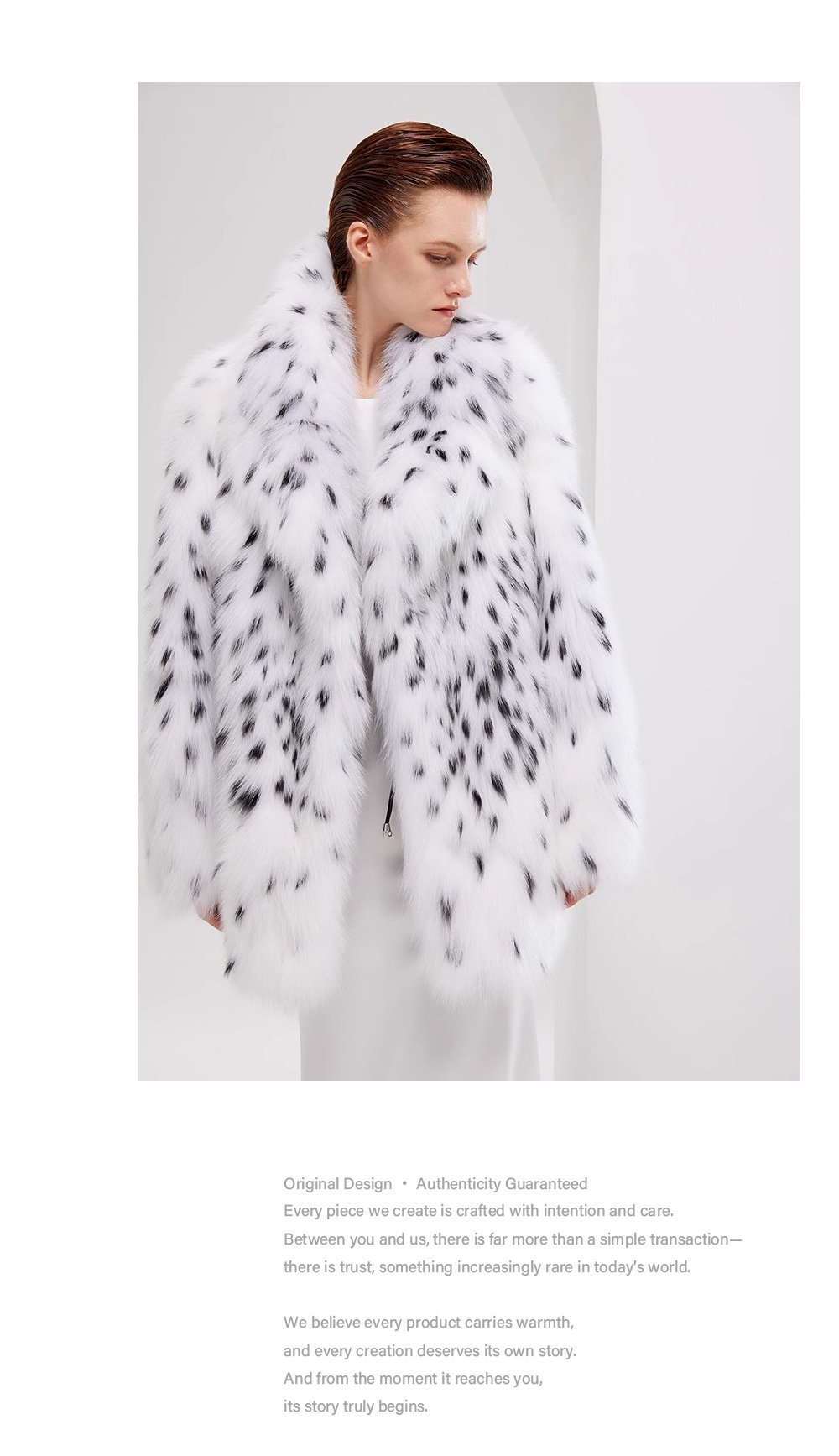 women’s full skin fox fur coat — fashionable & youthful style, 2025 new winter collection