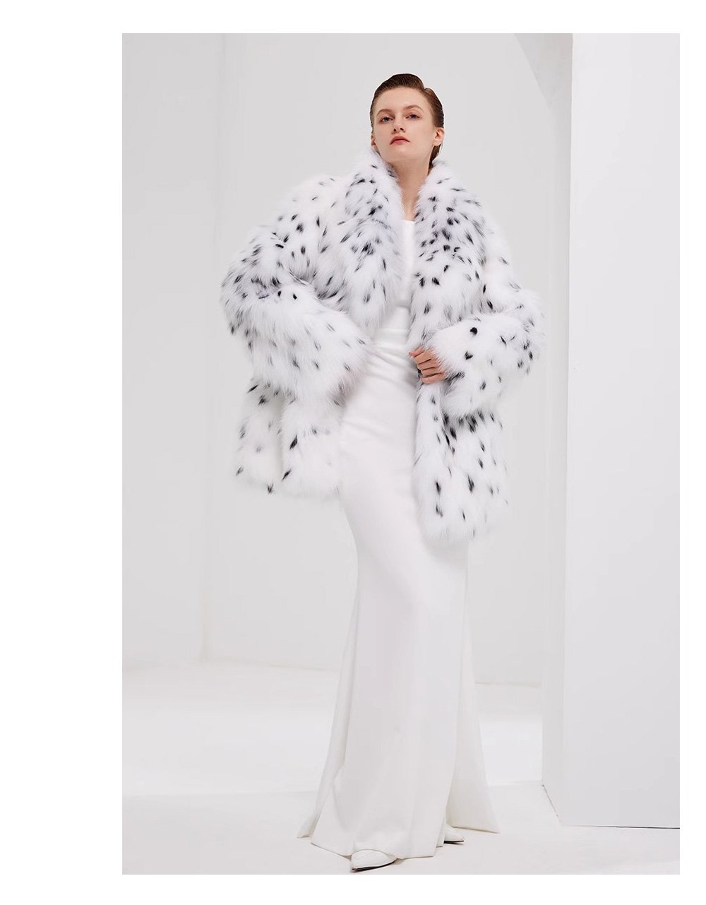 women’s full skin fox fur coat — fashionable & youthful style, 2025 new winter collection
