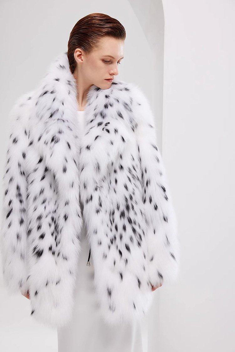 women’s full skin fox fur coat — fashionable & youthful style, 2025 new winter collection
