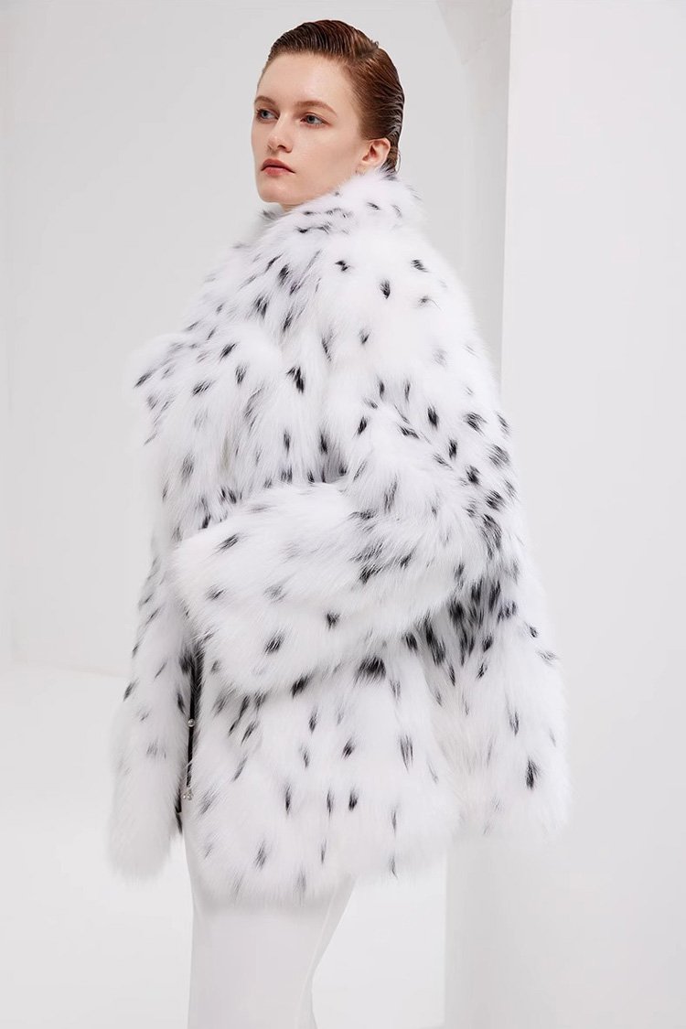 women’s full skin fox fur coat — fashionable & youthful style, 2025 new winter collection