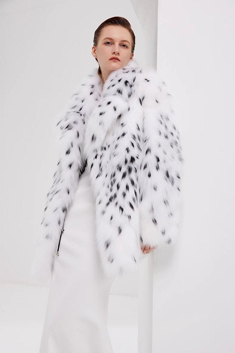 women’s full skin fox fur coat — fashionable & youthful style, 2025 new winter collection