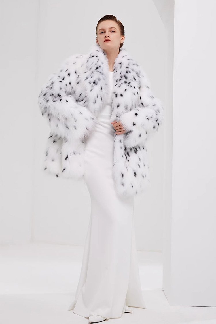 women’s full skin fox fur coat — fashionable & youthful style, 2025 new winter collection