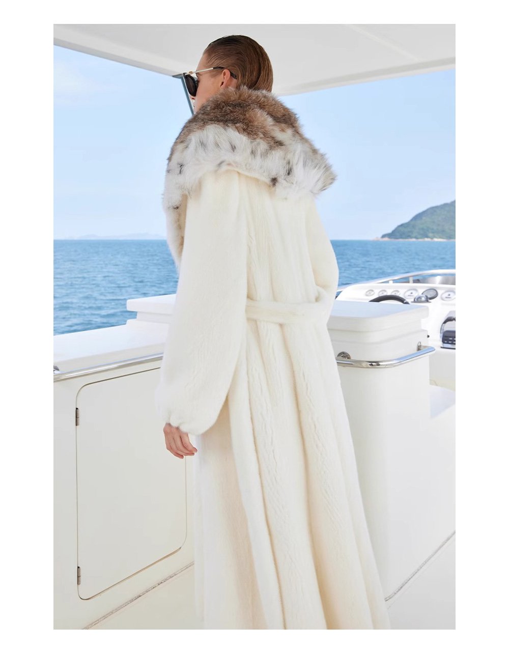 large lapel mink fur coat for women – fashionable full pelt design, 2025 winter luxury outerwear