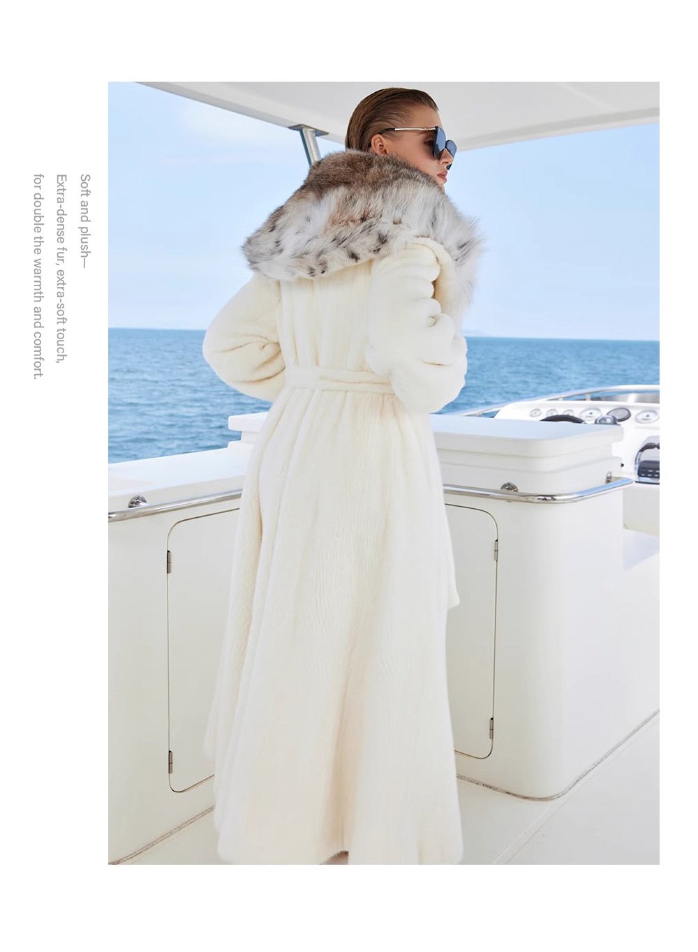 large lapel mink fur coat for women – fashionable full pelt design, 2025 winter luxury outerwear