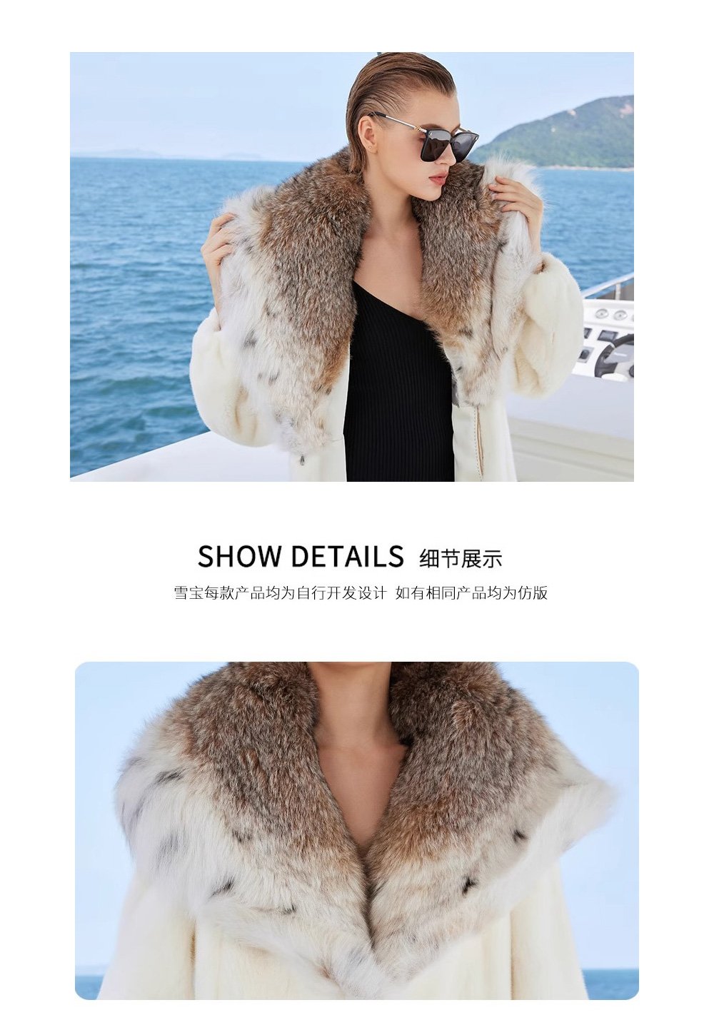 large lapel mink fur coat for women – fashionable full pelt design, 2025 winter luxury outerwear