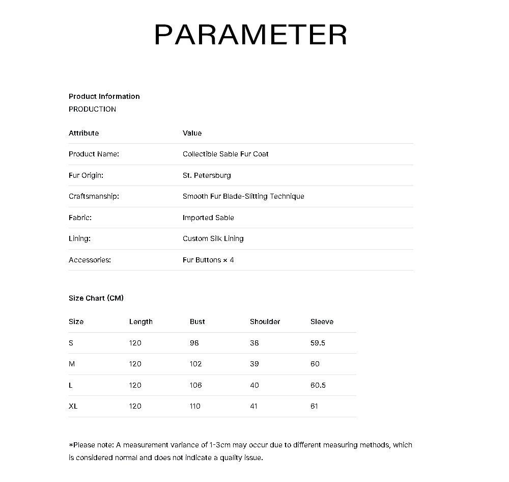 luxury long purple sable fur coat for women – full pelt design, elegant new season style