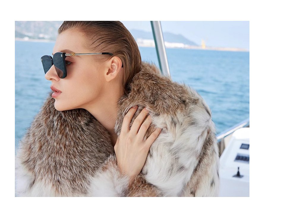 original design · natural pattern canadian lynx fur coat for women – stylish new season outerwear