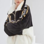 trendy youth mink fur jacket for women – short zippered full pelt loose winter coat