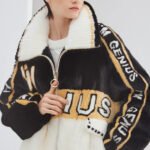 trendy youth mink fur jacket for women – short zippered full pelt loose winter coat