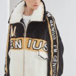 trendy youth mink fur jacket for women – short zippered full pelt loose winter coat