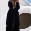 original design women’s luxury full pelt mink fur coat – extra long imported winter 2025 collection