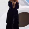original design women’s luxury full pelt mink fur coat – extra long imported winter 2025 collection