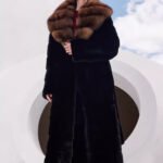 original design women’s luxury full pelt mink fur coat – extra long imported winter 2025 collection
