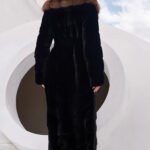 original design women’s luxury full pelt mink fur coat – extra long imported winter 2025 collection