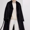 vintage style women’s full pelt mink fur coat — new winter mink fur outerwear