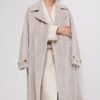 vintage style women’s full pelt mink fur coat — new winter mink fur outerwear