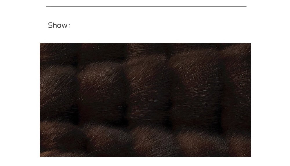 original high luxury barguzin russian sable fur coat — imported new season outerwear