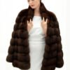 original high luxury barguzin russian sable fur coat — imported new season outerwear