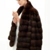 original high luxury barguzin russian sable fur coat — imported new season outerwear