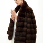 original high luxury barguzin russian sable fur coat — imported new season outerwear