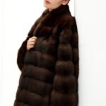 original high luxury barguzin russian sable fur coat — imported new season outerwear
