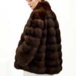 original high luxury barguzin russian sable fur coat — imported new season outerwear
