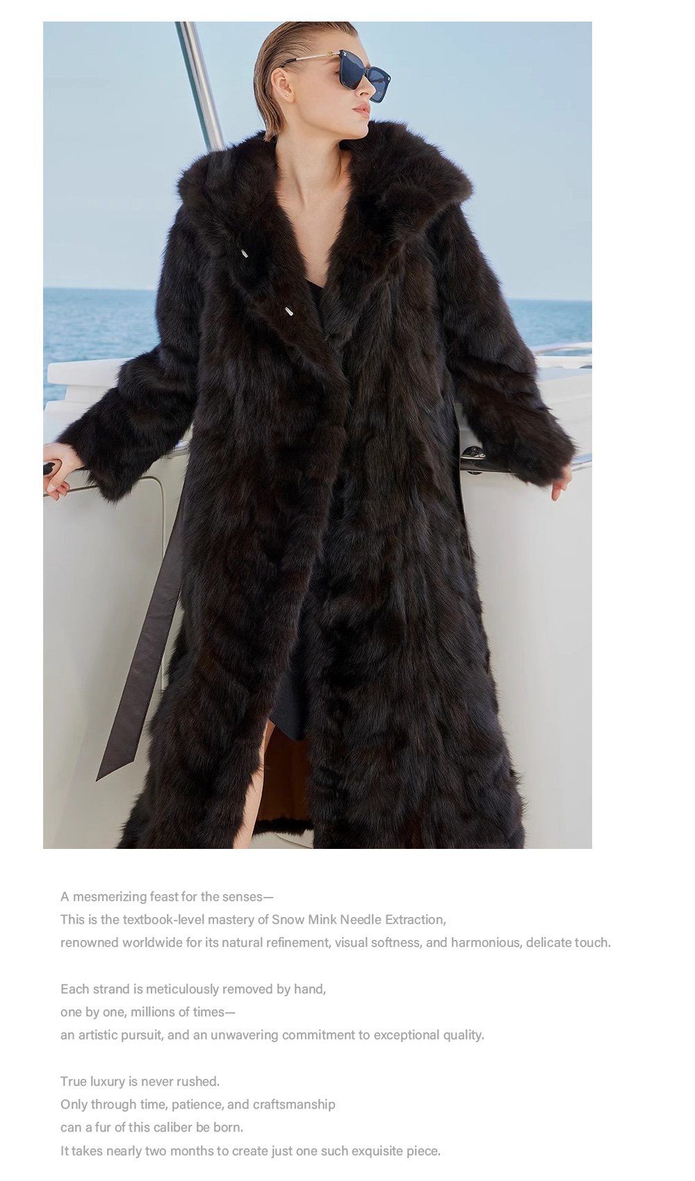 original imported hooded russian sable coat for women — fashionable & youthful, new winter fur outerwear