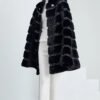 high end “love at first sight” imported full pelt mink fur shawl coat for women — new fashion mink fur outerwear