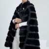 high end “love at first sight” imported full pelt mink fur shawl coat for women — new fashion mink fur outerwear