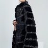 high end “love at first sight” imported full pelt mink fur shawl coat for women — new fashion mink fur outerwear