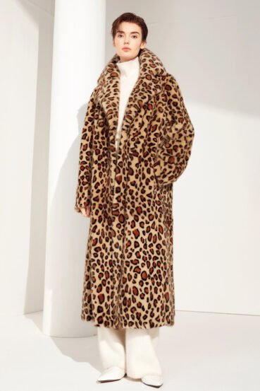 original “leopard print trend” imported mink fur coat for women — fashion hooded mink, 2025 new arrival