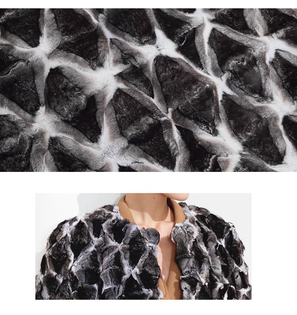 original imported blue purple chinchilla fur coat for women — natural color long coat, 2025 new winter collection