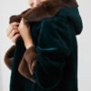 women’s imported full pelt american mink fur coat — over knee long style, 2025 new winter collection