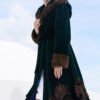 women’s imported full pelt american mink fur coat — over knee long style, 2025 new winter collection