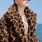 original leopard series imported plucked mink fur coat for women — new fashion winter mink coat