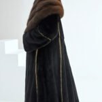 original imported bestselling mink fur coat for women — full pelt long style with large fur collar, new winter collection